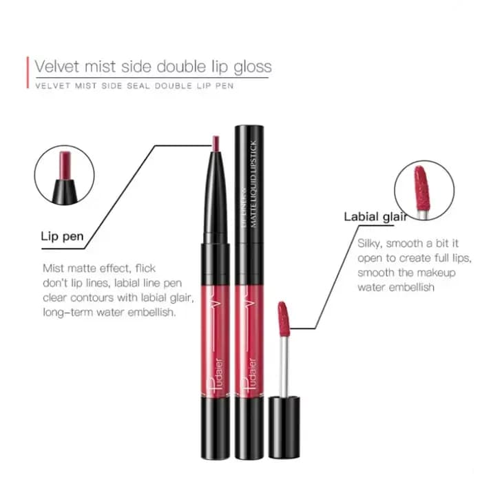 Crayon à lèvres imperméable ultra précis – Doublures