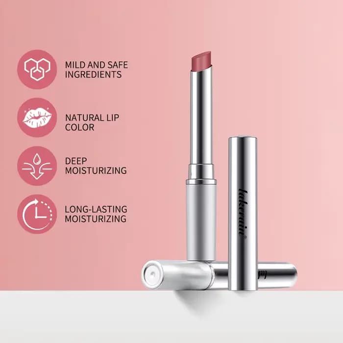 Baume à lèvres teinté rose au miel