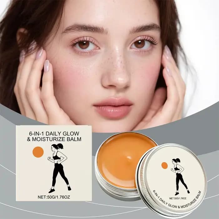 3 types de soins pour la peau du visage - Baume anti-acné et anti-rougeurs, baume hydratant et illuminateur quotidien, gommage visage, exfoliant, contrôle du sébum