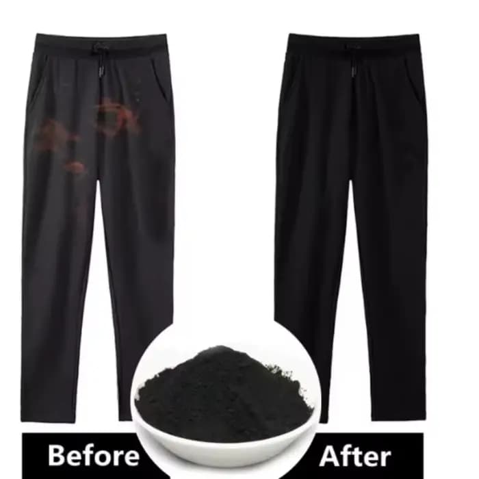 500g Pigment de teinture textile noir pour vêtements, textile, rénovation, coton, denim, peinture artisanale
