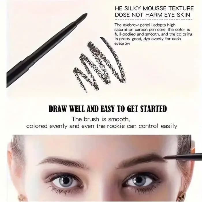 Crayons eyeliner noirs imperméables