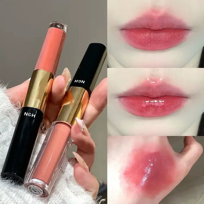 Gloss à lèvres double embout