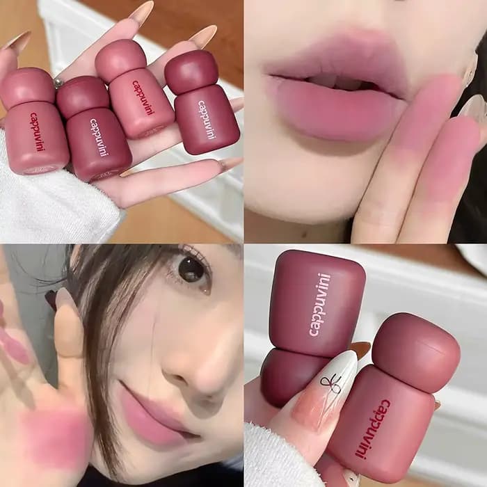 Gloss à lèvres mat et miroir