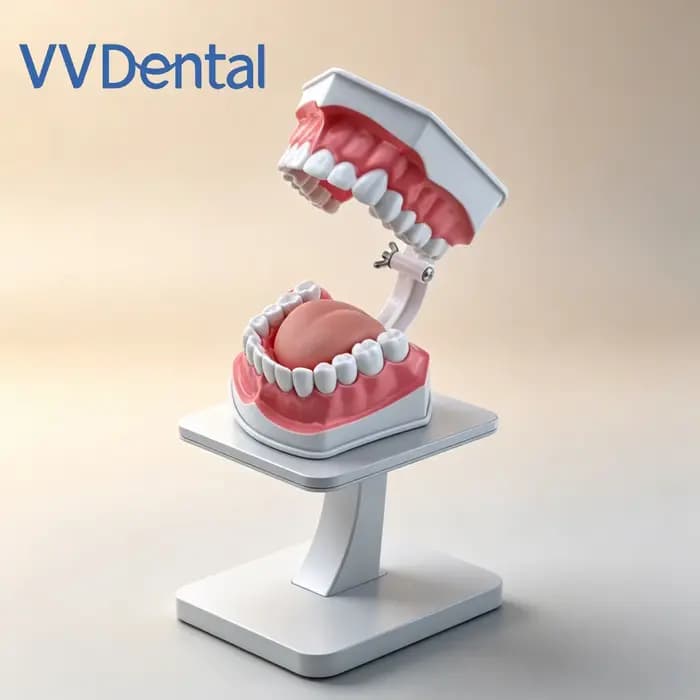 Modèle de démonstration pédagogique pour l'hygiène bucco-dentaire et l'étude des soins dentaires, destiné à l'éducation à la brossage des dents