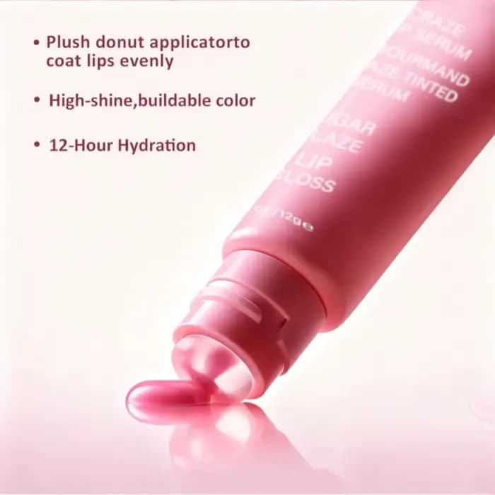 Gloss à lèvres nacré hydratant effet brillant