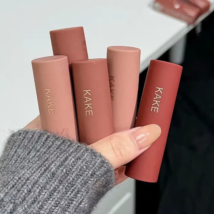 Rouge à lèvres mat en mousse