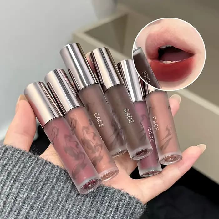 Punk Dark Brown Lip Mud Nude Matte Orange