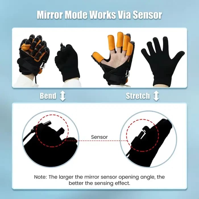 Gants de Robot de rééducation d'hémiplégie d'accident vasculaire cérébral, entraînement des doigts, gants de Massage, dispositif de récupération de la fonction de la main