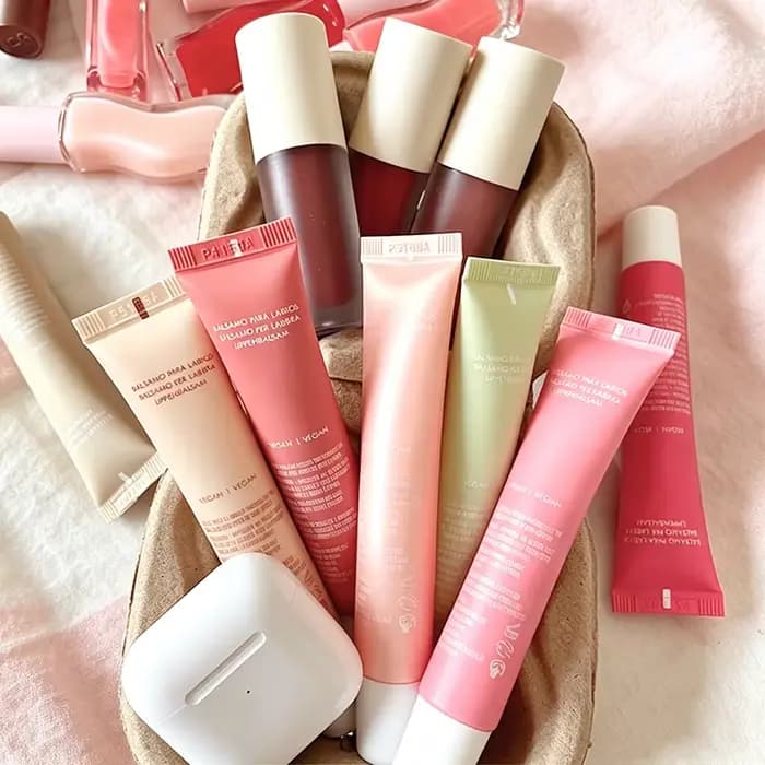Ensemble baume à lèvres et gloss hydratant