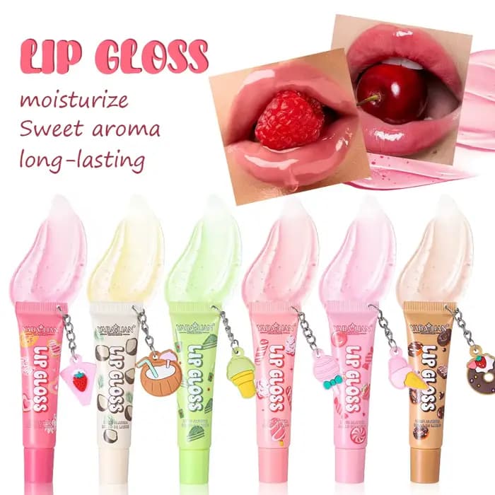 Gloss à lèvres hydratant aux fruits