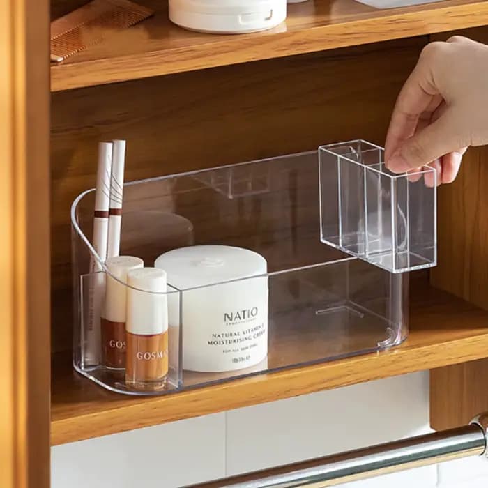 Boîte de rangement de maquillage
