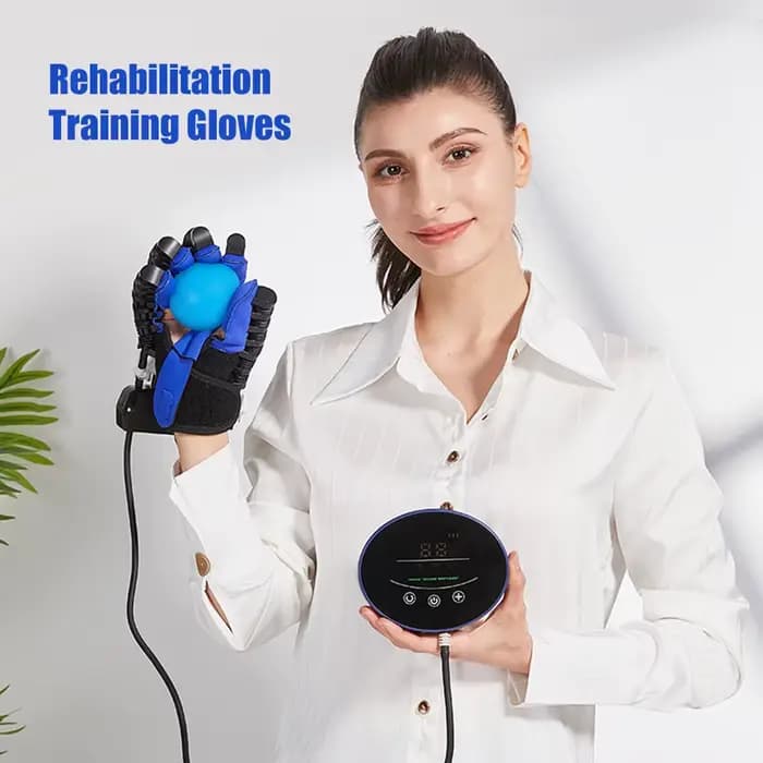 Gant de rééducation des mains Robot renforcement des mains force de préhension équipement de rééducation d'accident vasculaire exercice de renforcement des doigts
