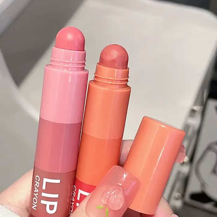 4-en-1 crayon rouge à lèvres mat velours super ours gege de garder le maquillage rose