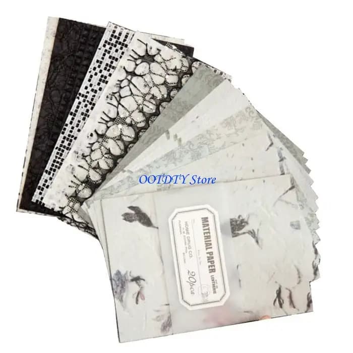 367a 20 feuilles fond esthétique Papier décoratif Scrapbooking Papier d'embellissement