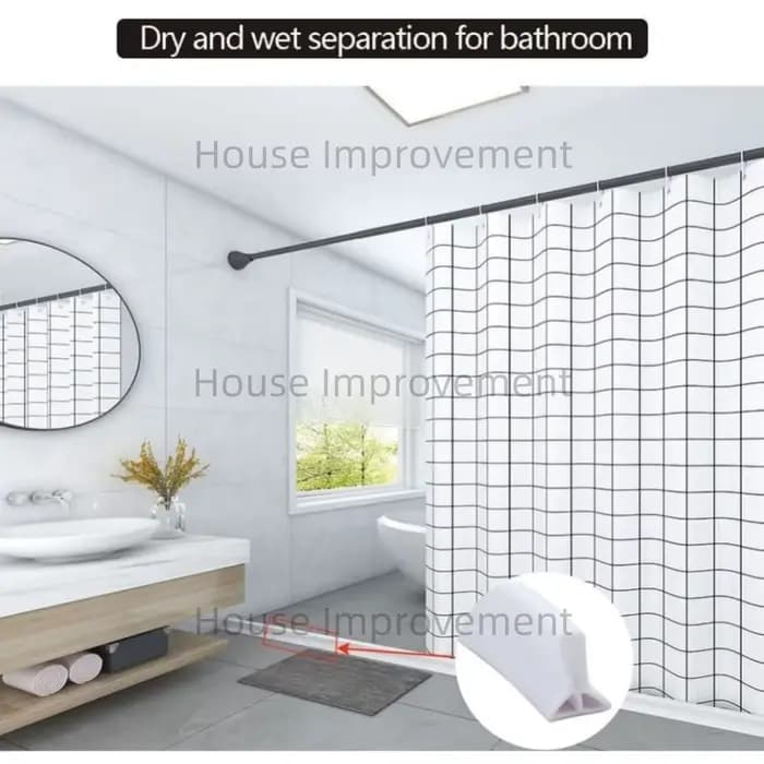 Barrière d'eau de douche pliable, bande de silicone autocollante, protection anti-éclaboussures, seuil de douche flexible