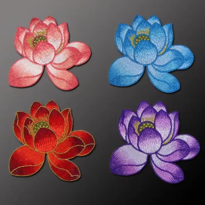Applique de fleur Annie brodée, patch de gril, cousu sur fleur, accessoires de bricolage pour robe, costume classique, haute qualité