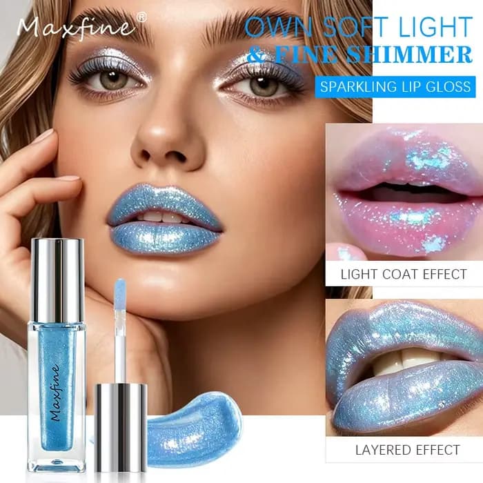 Gloss à lèvres hydratant 6 couleurs