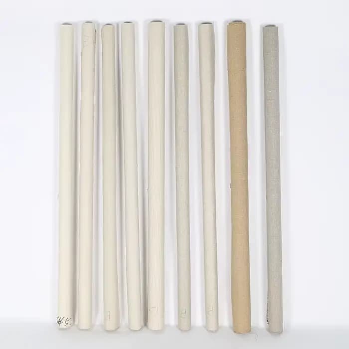 Rouleau de toile de lin pour artiste, texture rugueuse, 108 cm * 5 m