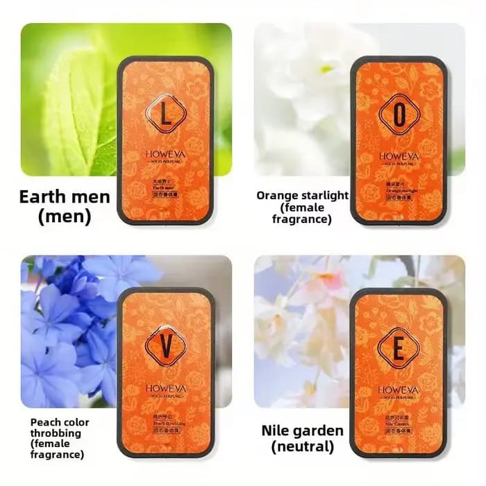 Coffret Cadeau de Parfum Solide