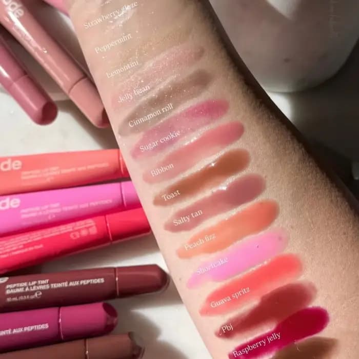 Rhode Popular Makeup Lip Gloss Lip Moisturizer Sugar Cookie Ribbon Toast Jelly Bean Pbj Lemontini Long Lasting