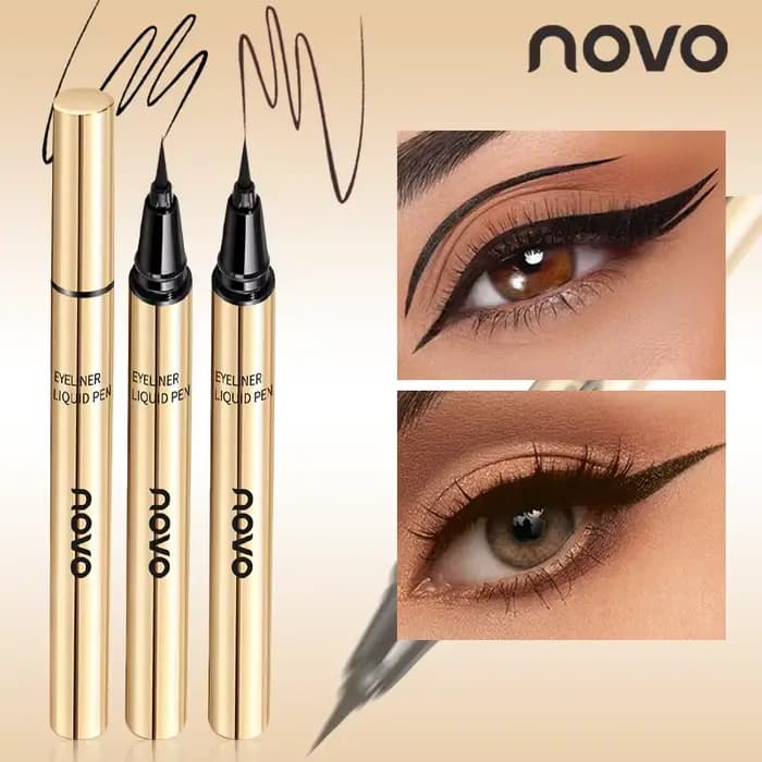 Stylo Eyeliner liquide à pointe en feutre Ultra-fin