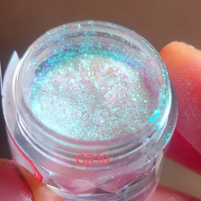 Pigment Multichrome Scintillant Effet Arc-en-ciel Changeant de Couleur