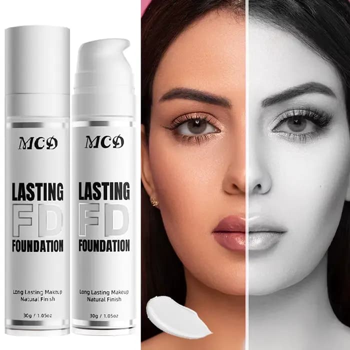 1PC Fond de Teint Liquide Blanc Pur pour Maquillage de Scène COS