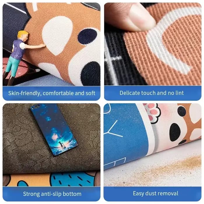 Paillasson à motif grec, un tapis d'entrée minimaliste pour la maison, adapté aux salons, chambres, bureaux, tables basses et hôtels