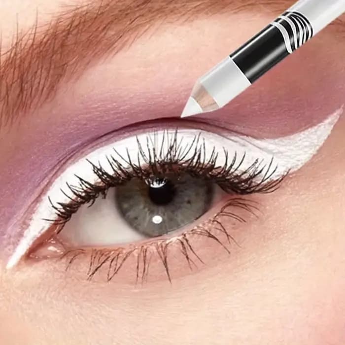 Crayon Eyeliner Blanc à vaccage Rapide