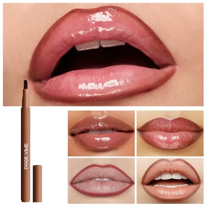 Crayon à lèvres velours marron
