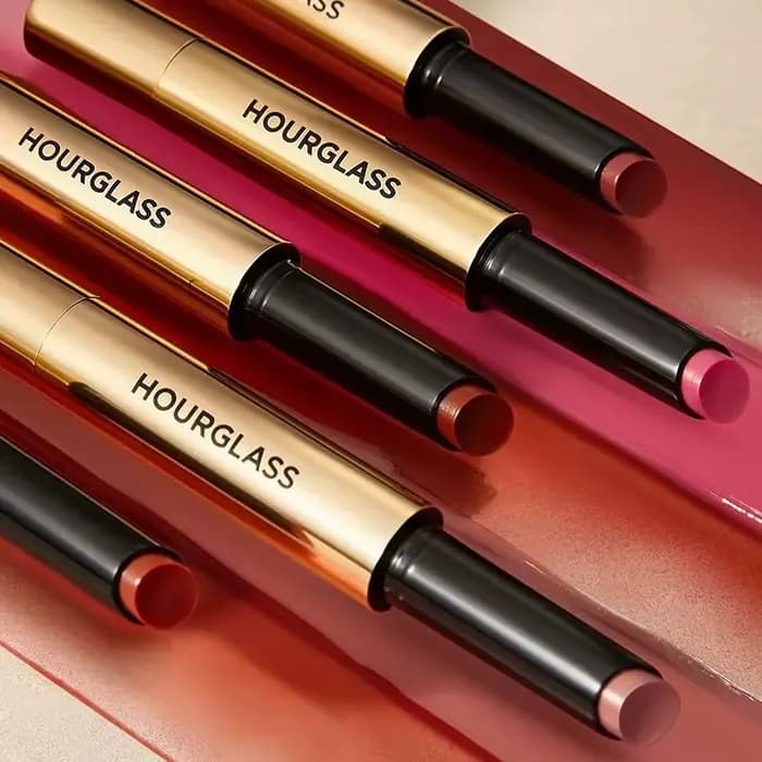 Hourglass Rouge à lèvres et baume brillant volumisant 6 couleurs
