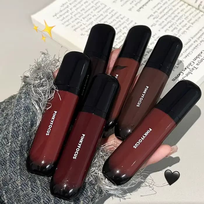 Vernis à lèvres miroir rouge marron