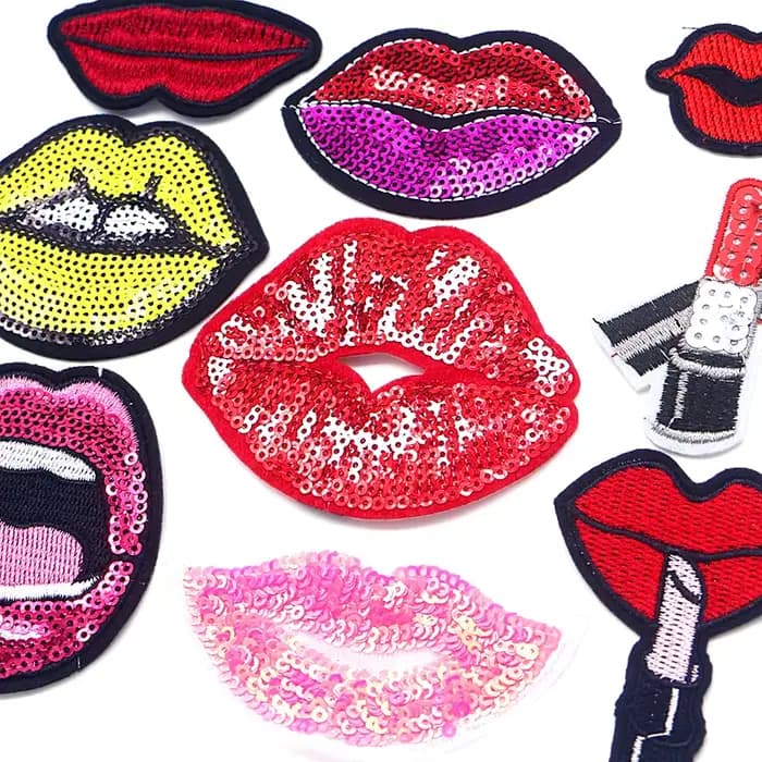 2 pièces mode brillant lèvres Sexy rouge