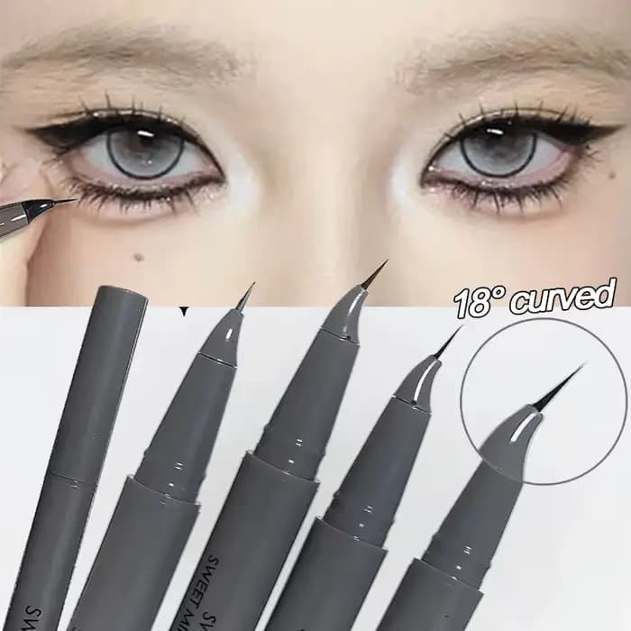 Crayon Eyeliner Courbé à Séchage Rapide