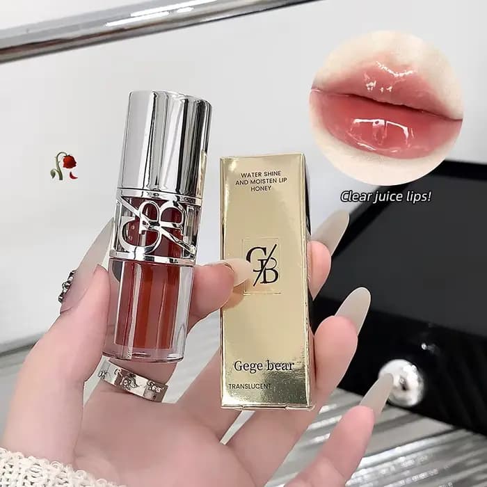 Gloss à lèvres miroir scintillant Gege Bear