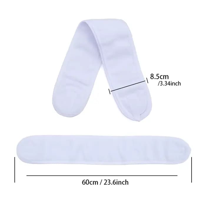Femmes bandeau réglable SPA visage Yoga bandeau bain maquillage bandeau pour le lavage du visage éponge douce cheveux maquillage accessoire