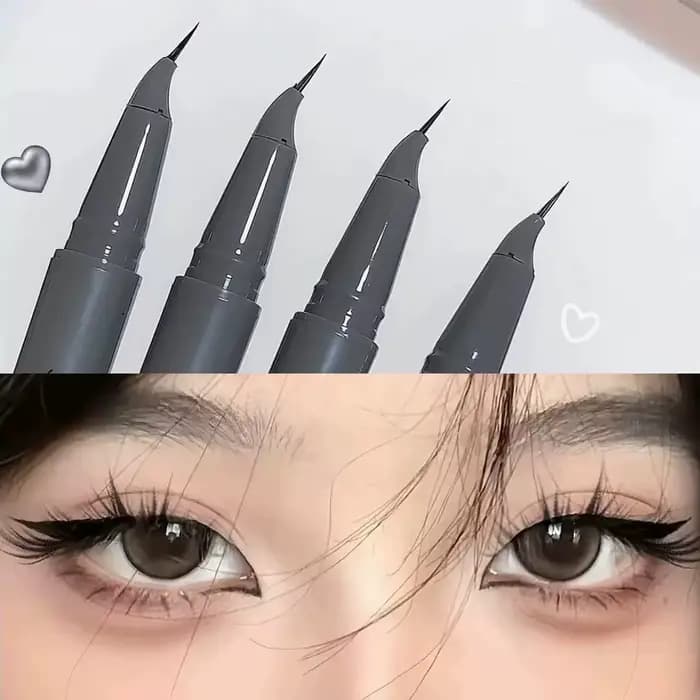 Eyeliner liquide à pointe fine courbée