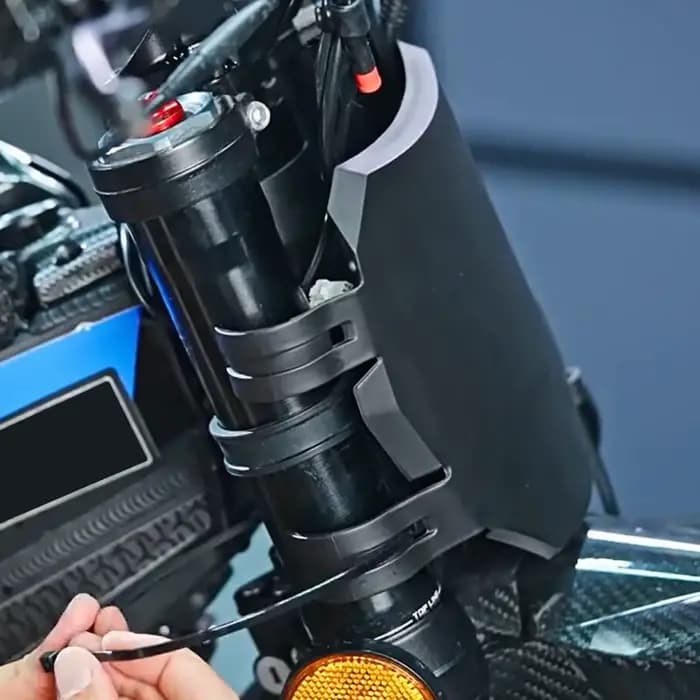 Accessoires pour moto Surron Talaria Sting, plaque d'immatriculation avant pour Stark Varg Ridstar Q20, plaque d'immatriculation pour vélo électrique