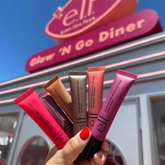 Gloss à lèvres Elf Brand 6 couleurs aux saveurs de fruits