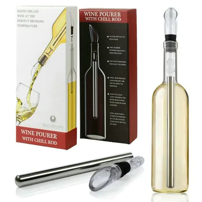 Bâtonnets à Vin Glacé pour la Cuisine, Application à Large Gamme, Outil de Refroidissement pour ix