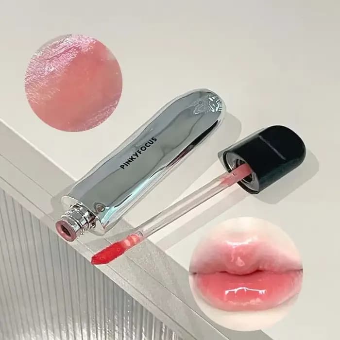 Brillant à lèvres miroir nu