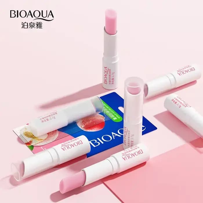 BIOAQUA naturel Aloe hydratant baume à lèvres incolore affiner réparer les rides