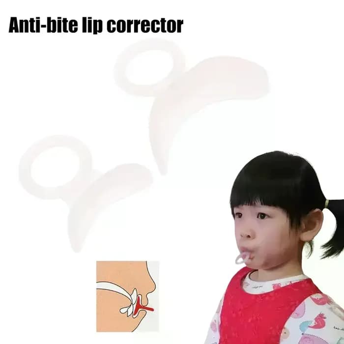 Correcteur anti-morsure pour les lèvres