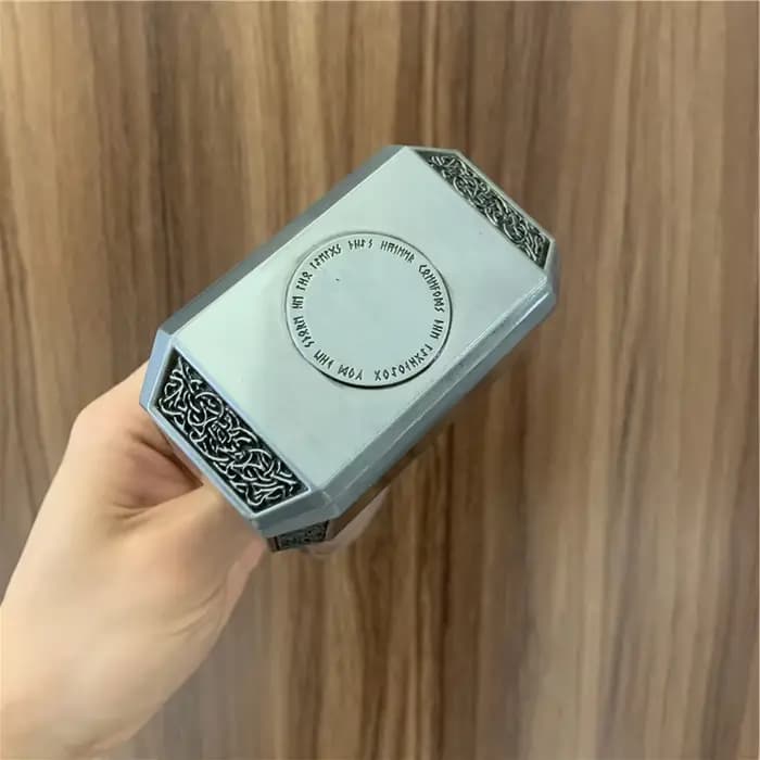 Marteau de Thor tonnerre marteau entièrement en métal film Cosplay armes modèle cadeau Marvel Avengers super-héros Iron Man recueillir jouet en boîte