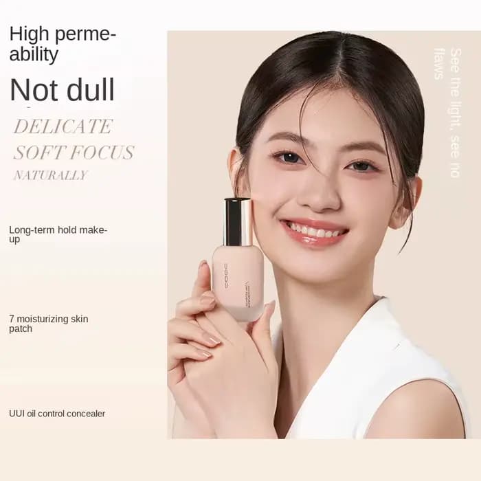 UODO fond de teint liquide peau sèche hydratant contrôle de l'huile couverture complète longue durée maquillage coréen