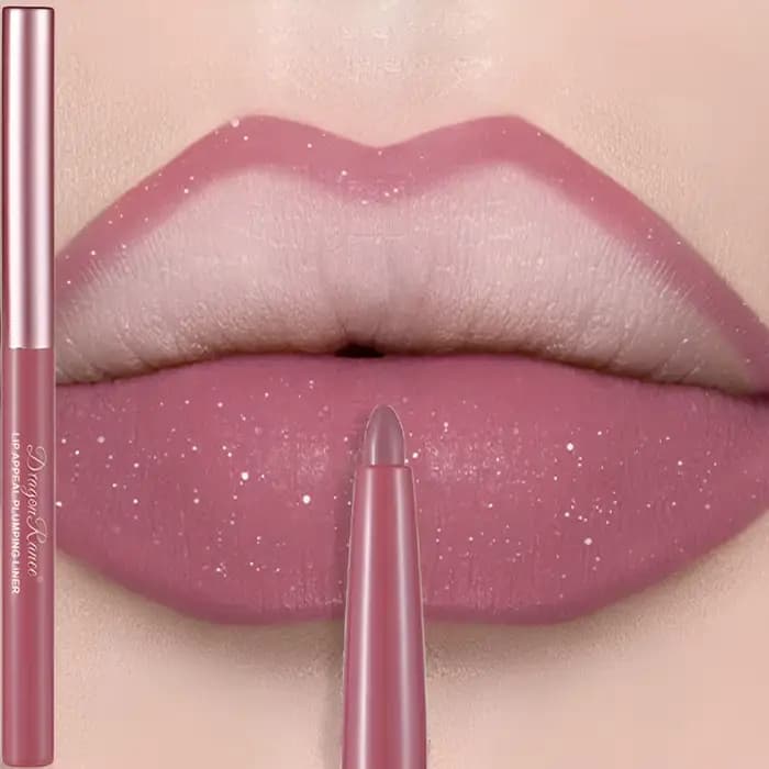 Crayon à lèvres mat mauve longue tenue