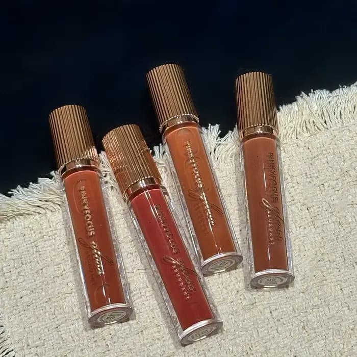 Pinkyfocus Gloss à lèvres effet rosée