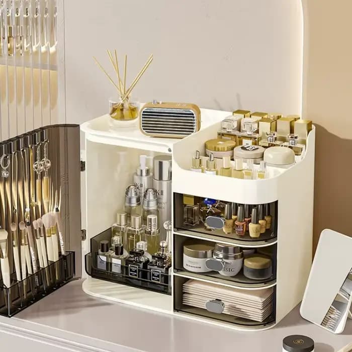 Boîte de rangement de cosmétiques