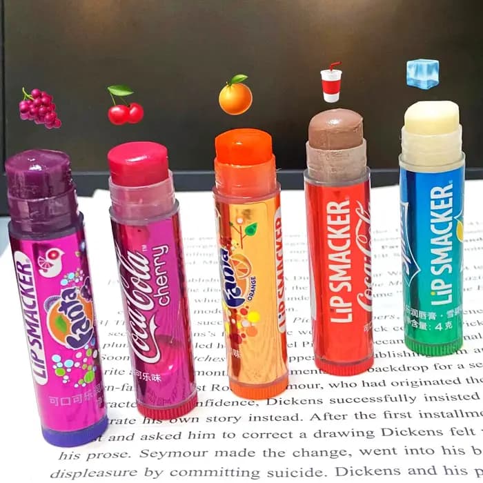 Smacker X CoCa Cola, lot de 5 baumes à lèvres