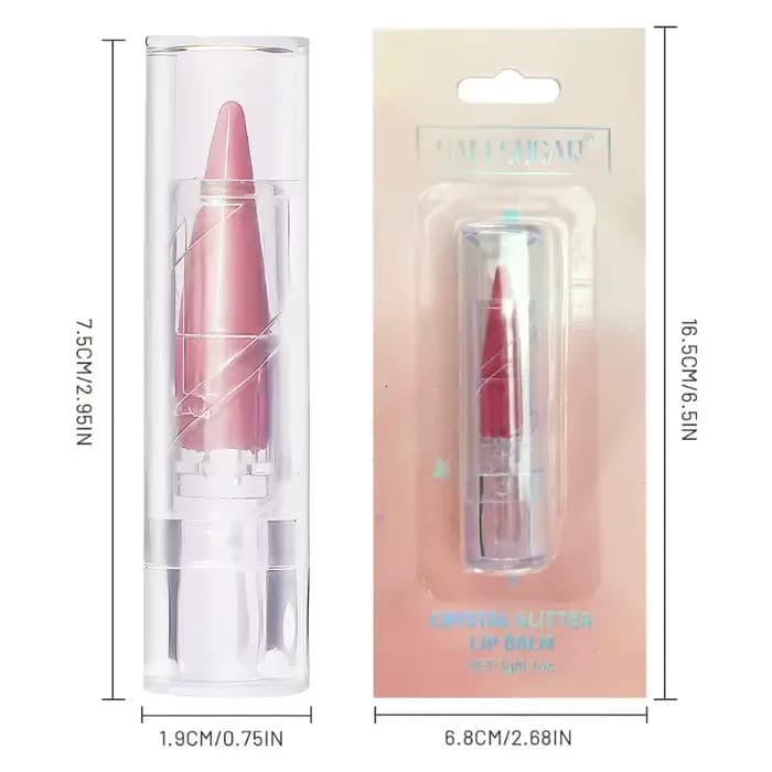 Rouge à lèvres à paillettes